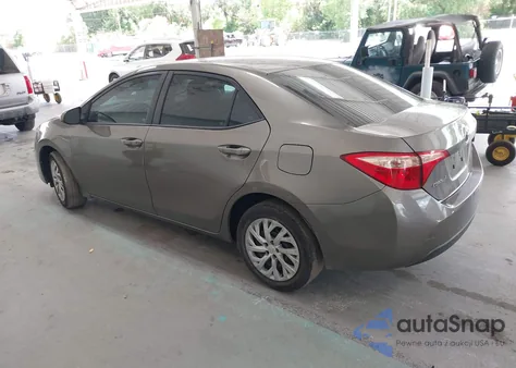 2017 Toyota Corolla Le z USA, uszkodzony, nr VIN 5YFBURHEXHP734194